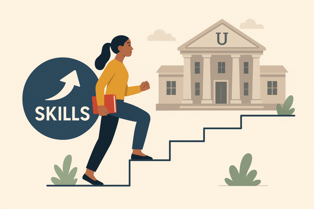 Skills Reaching the Universities